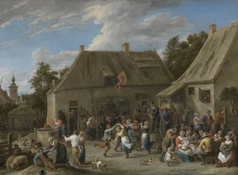 Bauernkirmes, ca. 1665
